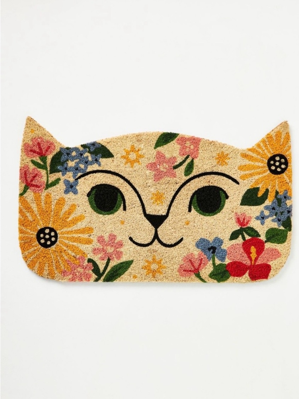 Anthropologie Ginnie Cat Doormat NWT
